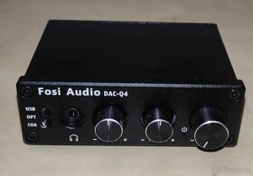 Sluchátkový zesilovač Fosi Audio DAC-Q4 192 kHz - 8