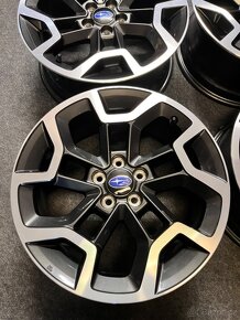 5x100 R17 ORIGINÁL alu disky Subaru XV Crosstrek - TOP STAV - 8