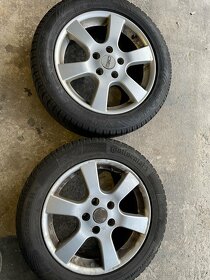 Alu kola rozteč 5x112 se zimní pneu 205/55/16 - 8