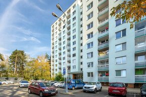 Pronájem kompletně vybaveného bytu 1+1, 47 m2, balkon a skle - 8