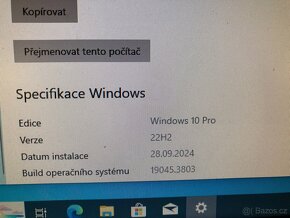 Stolní počítač PC kompletní, čistá Windows 10 - 8