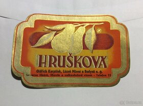 Etikety - likéry, alkohol - prvorepiblikové - 8