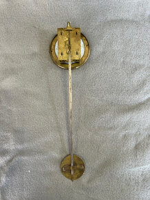 Malé hodiny houslovky miniatury okolo roku 1870 - originál. - 8