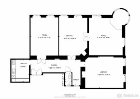 Italská, Praha, Byt 4+1, 153 m2, exkluzivní nabídka - 8