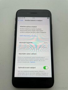 iPhone 8 64GB, Černý, baterie 76% - 8