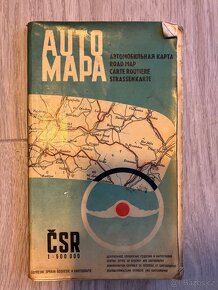 Literatura ke starým autům Škoda, dobové automapy - 8