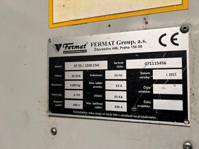 SF 55/1500 CNC / soustruh CNC Fermat - 8