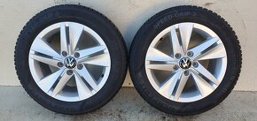 Alu kola VW Golf VIII 16" 5x112, zimní Semperit - 8