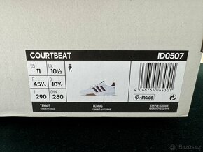 Pánská obuv adidas COURTBEAT, vel. 45 1/3 EU - 8