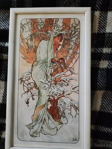 Alfons Mucha - zarámované reprodukce 12 ks - 8