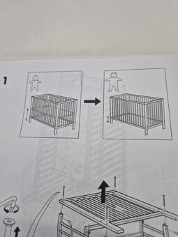 Prodám dětskou postýlku IKEA Gulliver. - 8