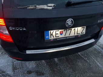 Lišta na kufr ŠKODA SUPERB lišta na nakladaci hranu - 8