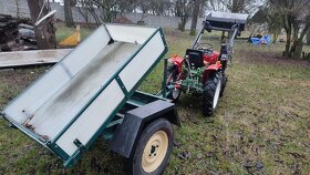 Traktůrek  4x4 s Nakladacem + vlek sklapeci - 8