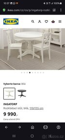 Rozkládací stůl INGATORP Ikea - 8