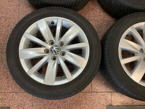 Originál Volkswagen ALU kola 5x112 r16 zimní pneu 5,5mm - 8