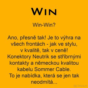 Mikrofonní kabel řada Win - 8