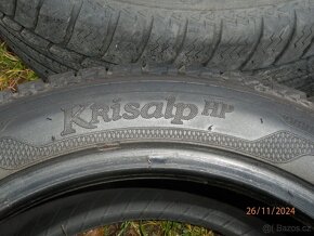 3xZimní gumy KLEBER 195/50 R15  2x 5MM 1x4MM - 8