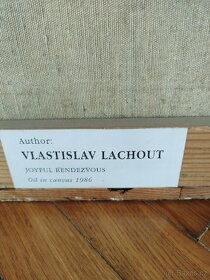 Lachout Vlastislav olej na plátně - 8