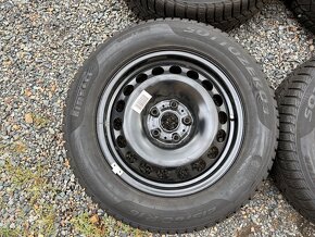 Zimní plechové disky VW 5x112 6,5J ET41 215/60 R16 2 - 8