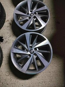 4ks alu disky Seat (Škoda vw ) 5x112 R18 - 8