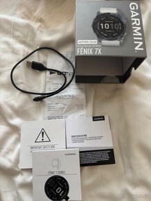 Garmin FENIX 7X Sapphire Solar, Blue - 8