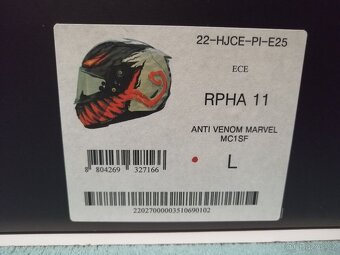 Helma HJC RPHA 11 Anti Venom Marvel - 8