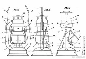 Petrolejová lampa petrolejka ASA 682 Automatic - 8