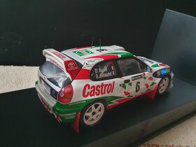 Toyota Corolla wrc 1:18 RAC rally rarita Autoart AA D.Auriol - 8