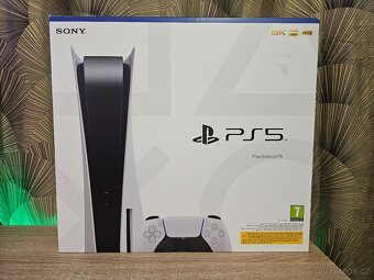 PS5 / Sony Playstation 5 + kryt Black Titanium +ZAKLÍNAČ III - 8