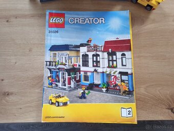 VZÁCNÉ LEGO CREATOR 31026 –Městský dům s obchodem a kavárnou - 8