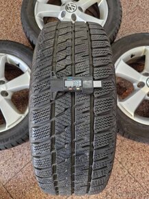 Originál Volkswagen ALU kola 5x112 r16 zimní pneu 7mm - 8