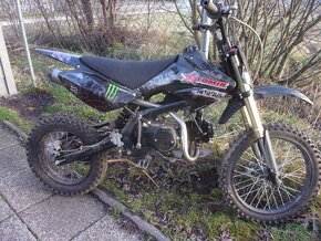 Pitbike 125ccm, velká kola - 8