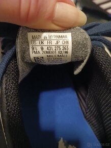 ADIDAS kopačky modro černé vel 43 1/3 TOP STAV - 8