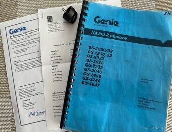 Pracovní nůžková aku plošina Genie GS2632 - 8