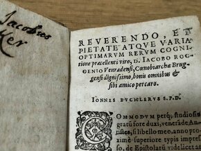 401 ročná EPIŠTOLA--rok vydania 1623--Laconicarum epistolaru - 8