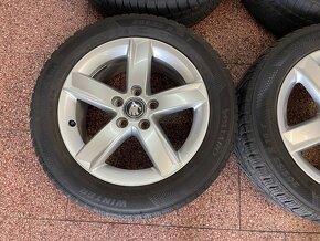 Prodám originální alu kola Škoda  Rozteč 5x112 r16 - 8