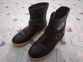 35 36 zimní boty s-tex kožené kozačky Magna - 8