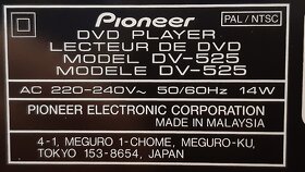 SLEVA CD / DVD přehrávač Pioneer DV-525 - 8