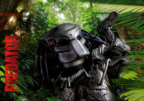 Predator – Jungle Hunter v mierke 1/4 + Mačeta "BILLY SOLE" - 8