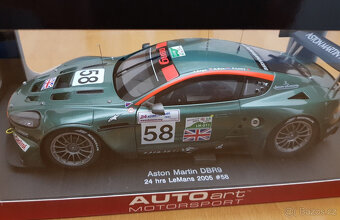 1:18 Aston Martin DBR9 Sebring Lemans 2005 Autoart - 8