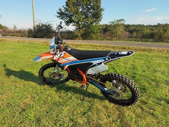 Pitbike thunder 250cc 21/18 oranžová - 8