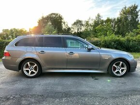 BMW 520d E61 130kW MPAKET TOURING,MANUÁL,KŮŽE,ALU,HAGUSY - 8