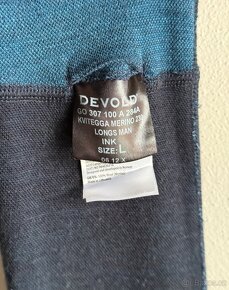 Nové merino spodni nohavice Devold Kvitegga Man Long Johns - 8