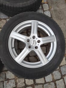 Prodám alu 17 Enzo 5x108 ET 48 zimní pneu 235/55/17 pirelli - 8