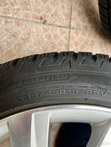 ALU KOLA PERSEUS 225/45 R18 - zimní pneu Fulda - 8