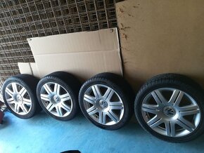 Alu kola orig. WV  5X112, zimni pneu 225/45 r17 ET37 - 8