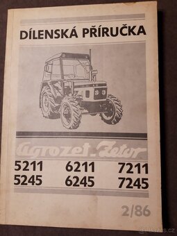 Originál příručky a katalogy Zetor - 8