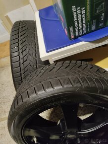 Alu kola Ford Kuga 5x108 r19, ZIMNÍ pneu7mm235/45/19+TPMS - 8