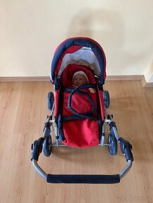 kočárek na panenky Bino doll pram - 8