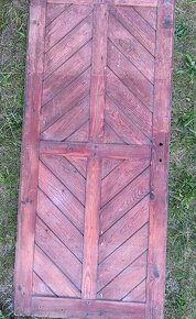Kvalitní dřevěné dveře masív na zakázku.poř cena 38.000 - 8